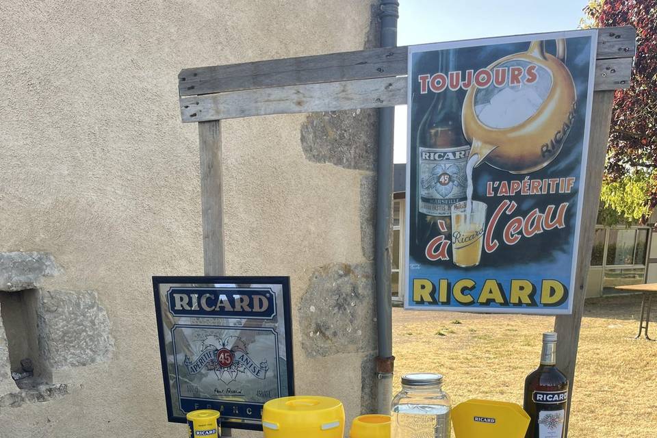 Bar à Ricard, fais sur mesure
