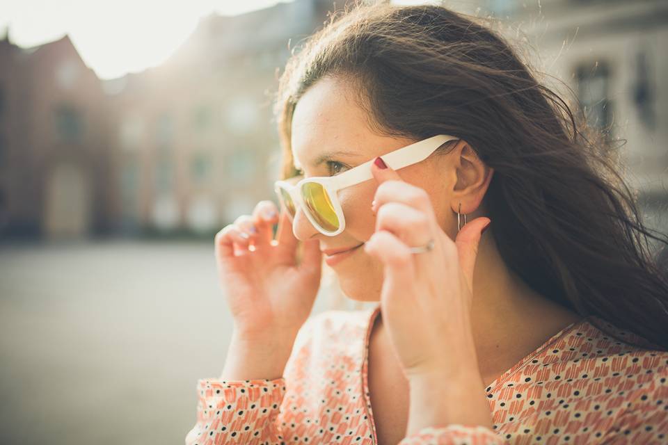 Sous les lunettes