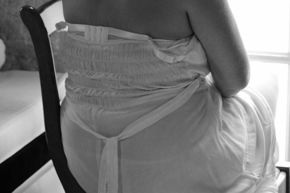 Préparatifs de la mariée
