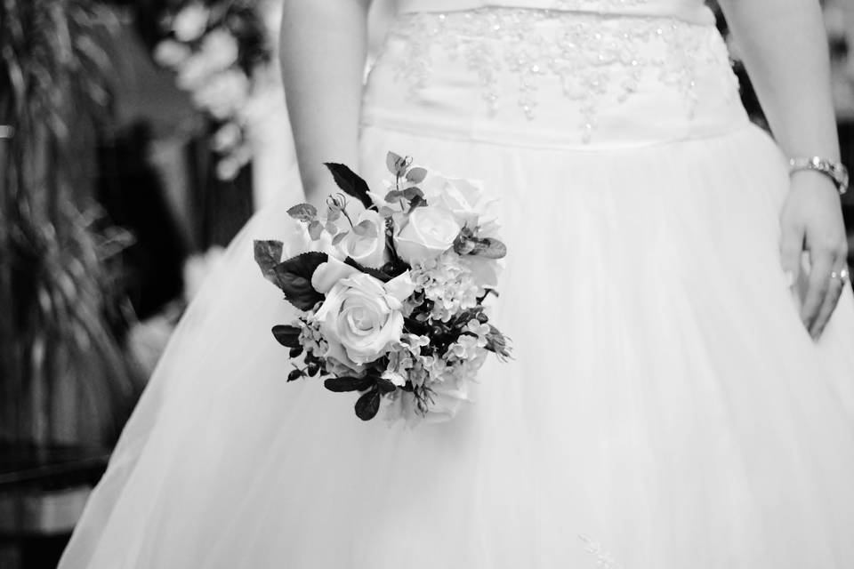 Préparatifs de la mariée