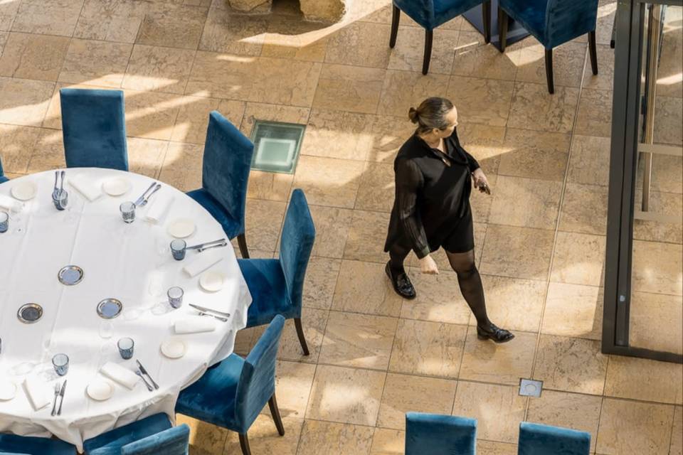 L'équipe se prépare à vous recevoir