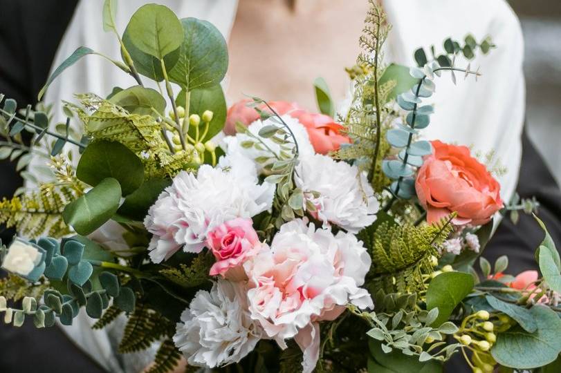 Mariage bohème & floral