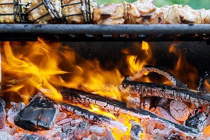 Cuisson au feux de bois