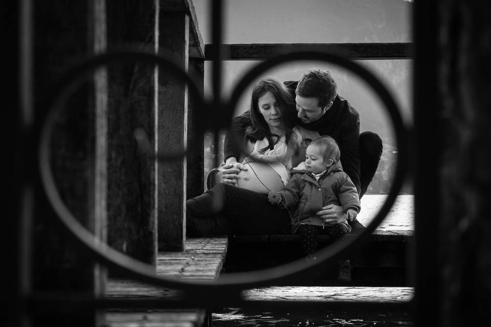 Famille noir et blanc