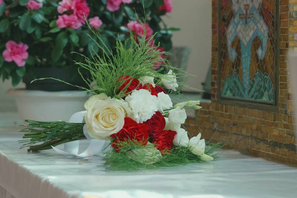 Bouquet église