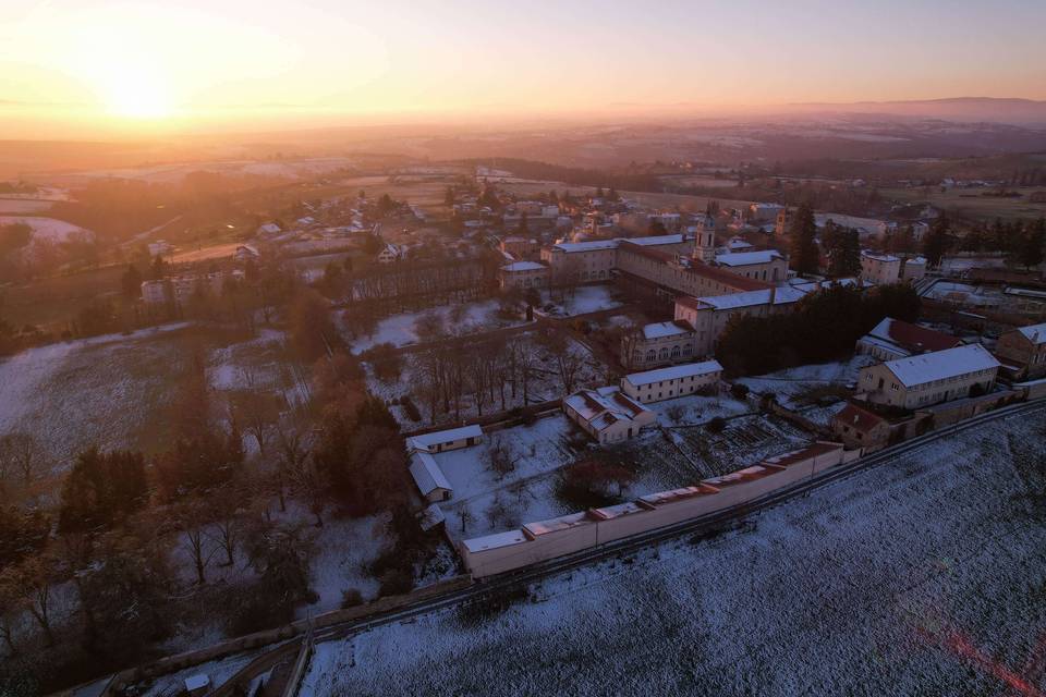 Le Grand Domaine vu aérienne