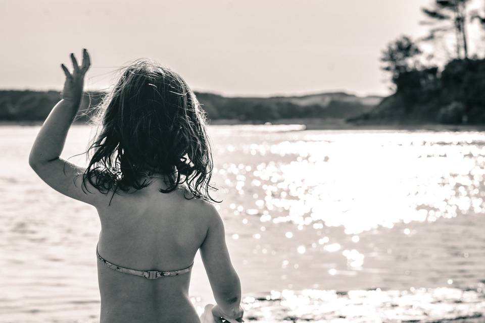 Séance enfant à la plage