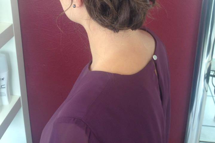 Chignon romantique