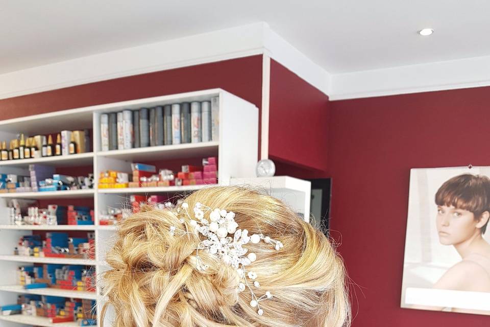 Chignon bohème