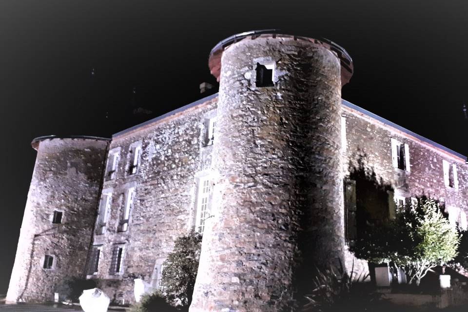 Le Château éclairé Blanc