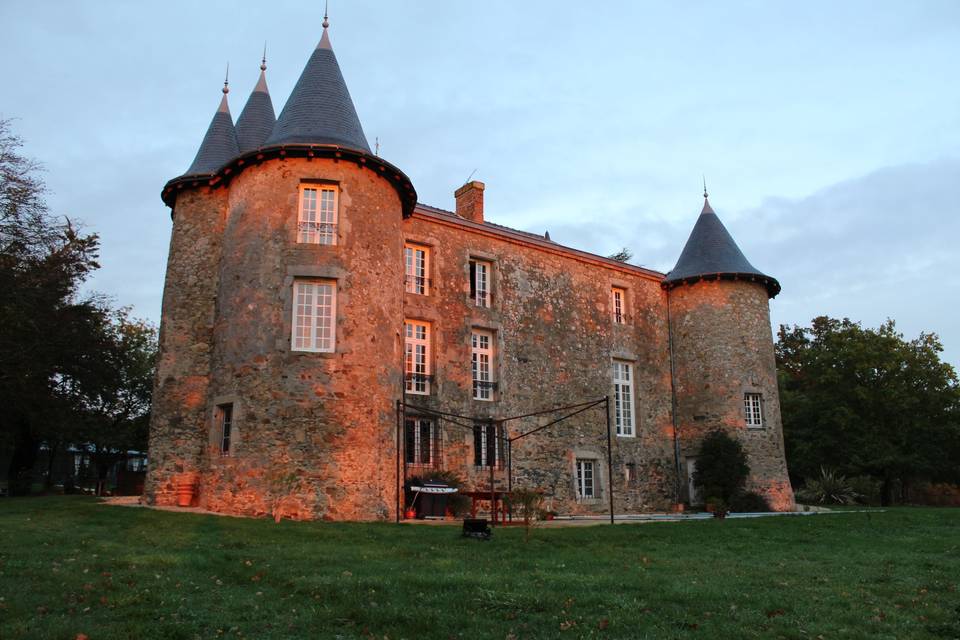 Couleurs soleil sur le Château