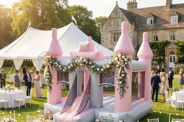 Château gonflable pour mariage