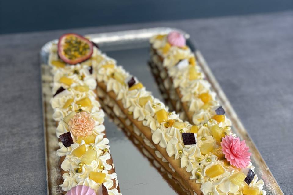 Letter cake
