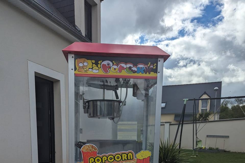 Pop corn stand gourmand