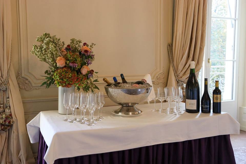 Cocktail setup