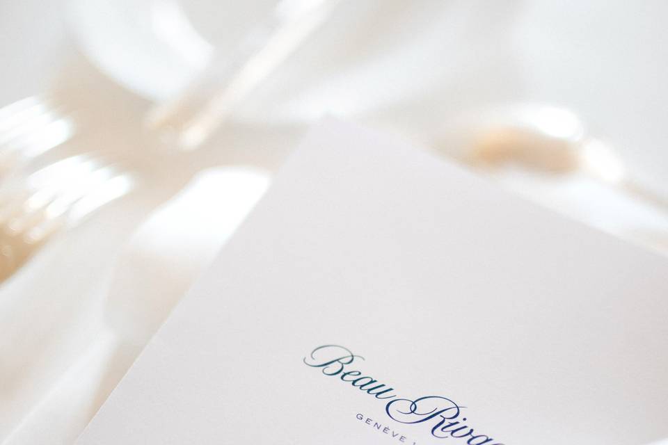Printing of your menus
