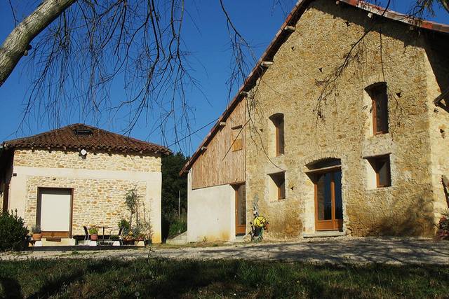 Façade du gîte