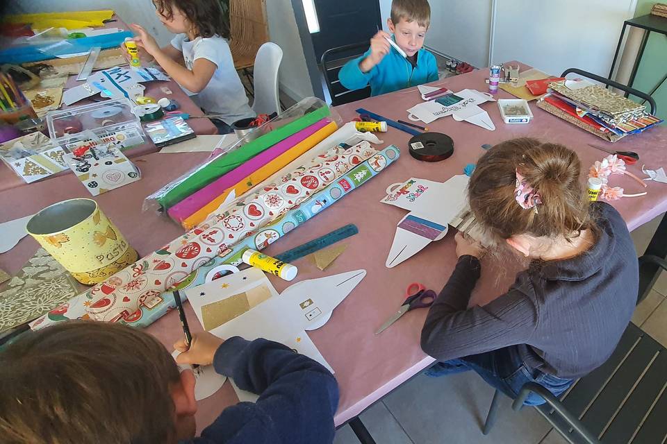 Atelier boite à biscuits