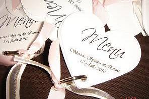 Menu coeur