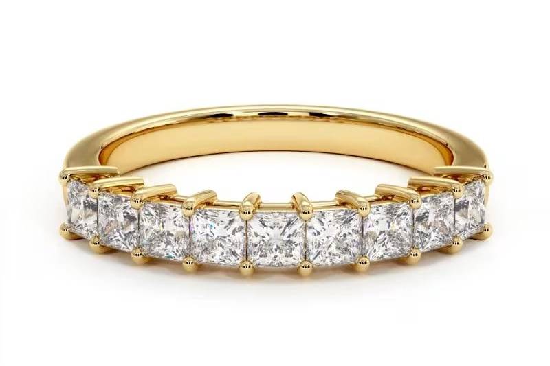 Alliance griffe diamant