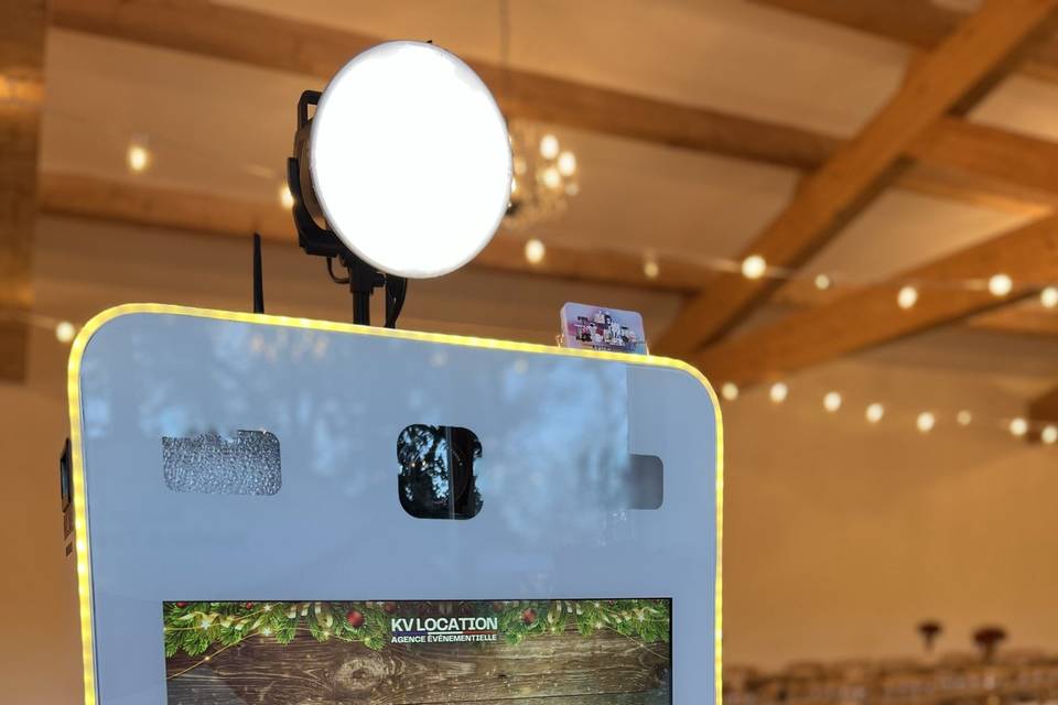 Photobooth mariage noel