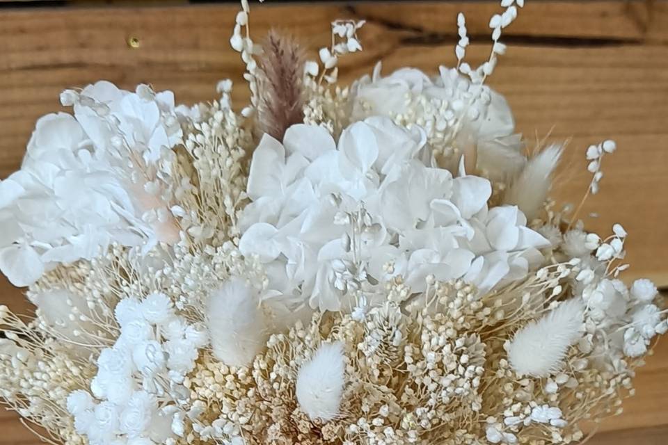 Bouquet fleurs séchées