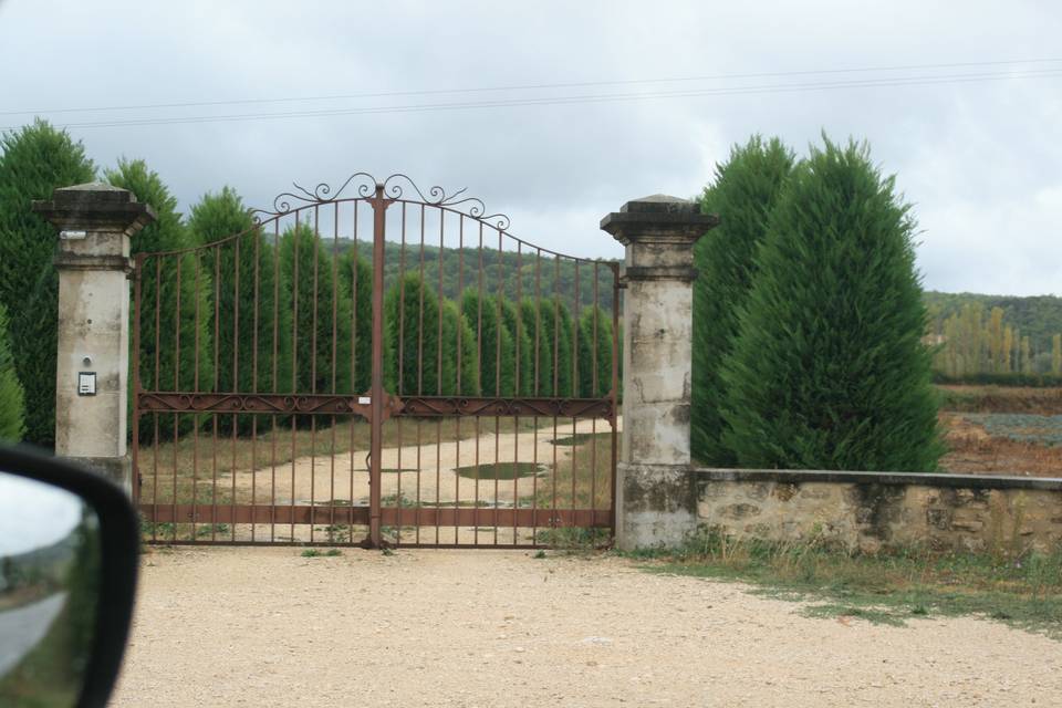 Entrée lieu de ceremonie