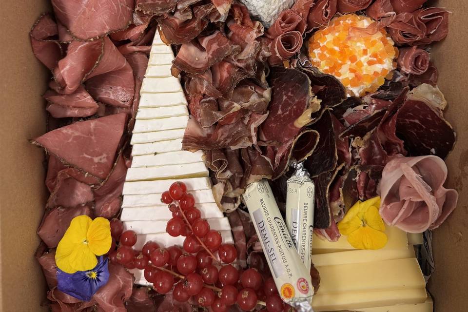 Plateau charcuterie & fromage