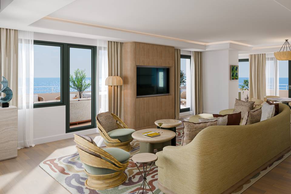 Suite Penthouse Vue Mer
