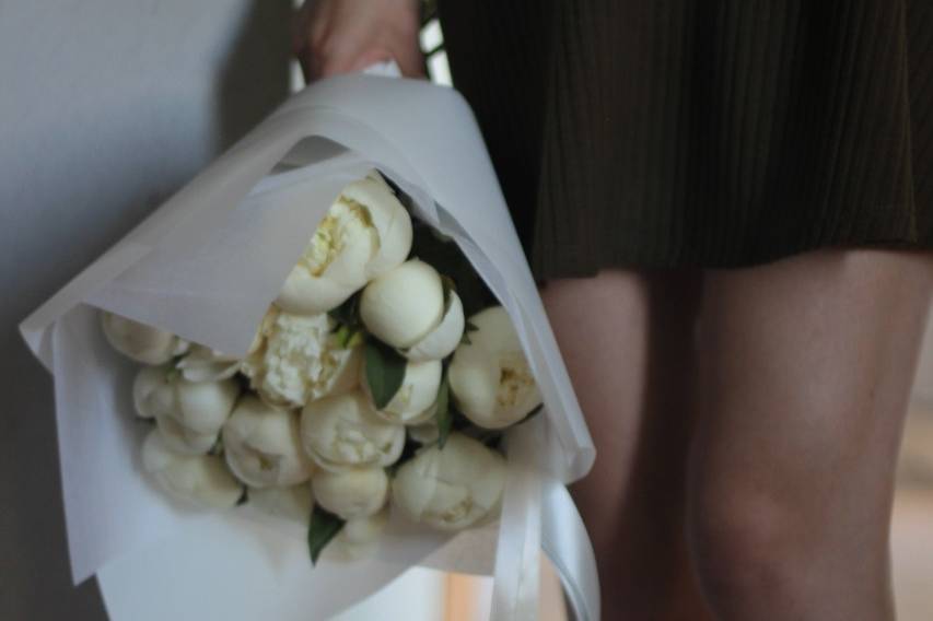 Bouquet de pivoines