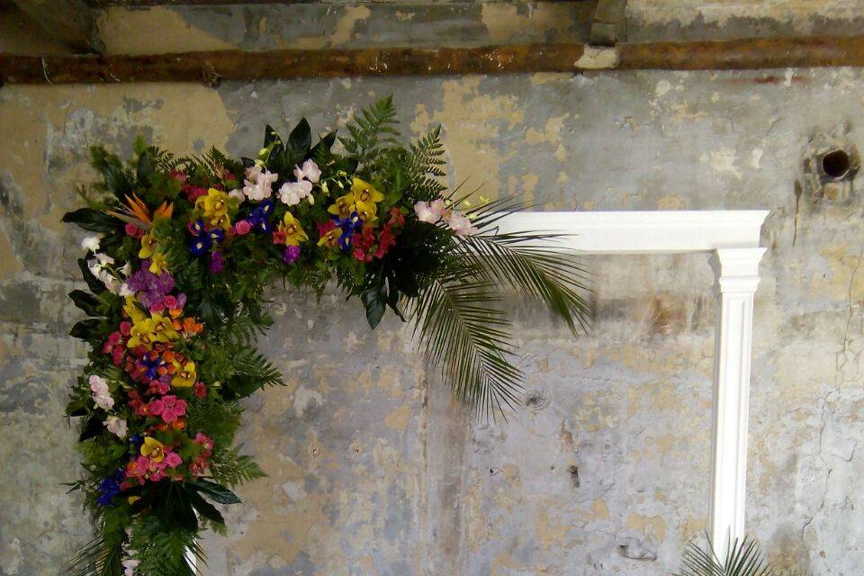 Arche florale organique