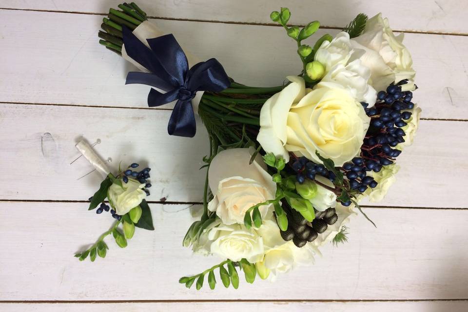 Bouquet mélange inattendu