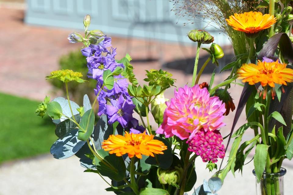 Mini bouquets cocktail