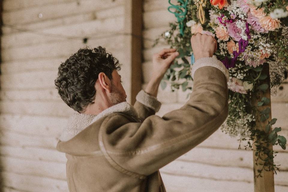 Travail d'une arche