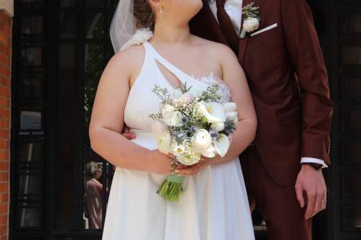 Robe de mariée de déeesse