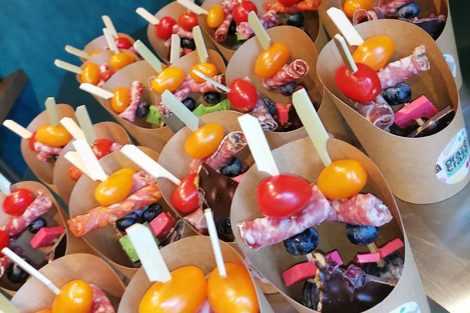 Cup brochettes