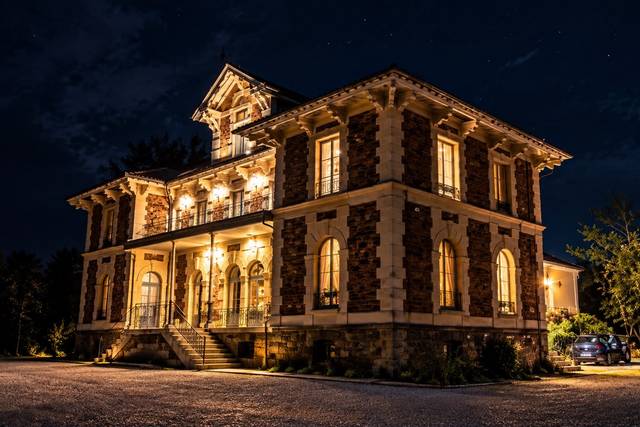 Manoir la nuit