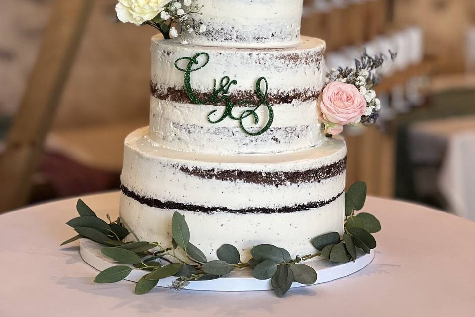 Naked cake