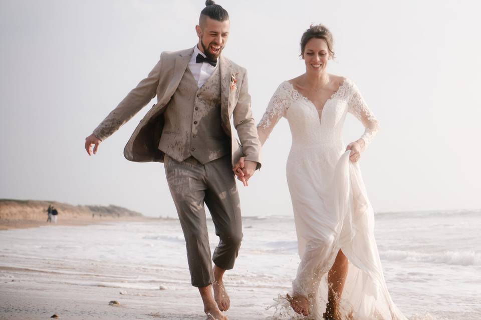 Shooting Couple après mariage
