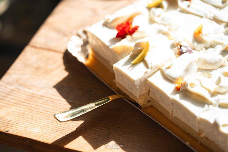 Entremets mangue passion