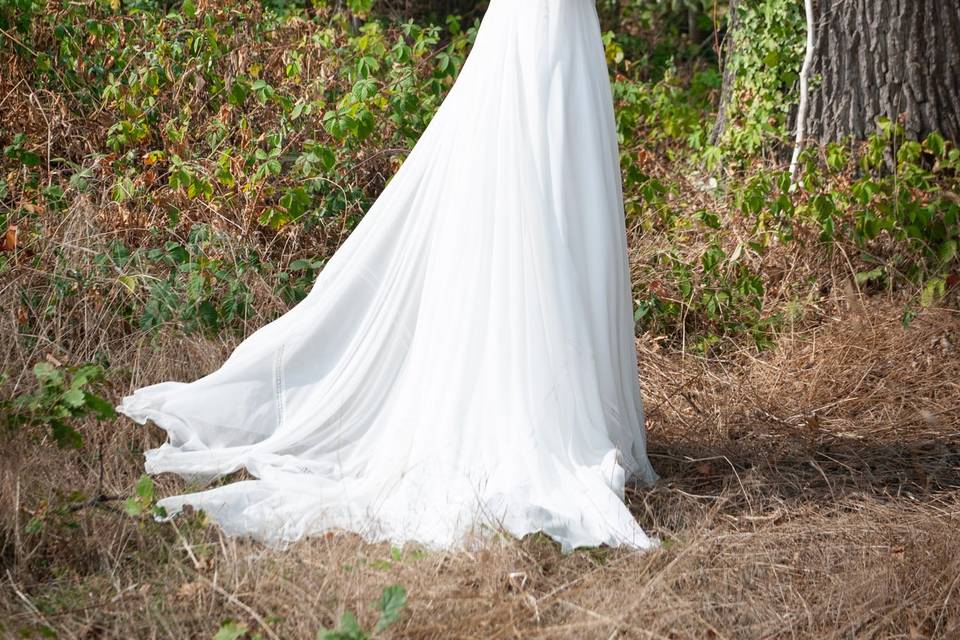 Une robe très nature