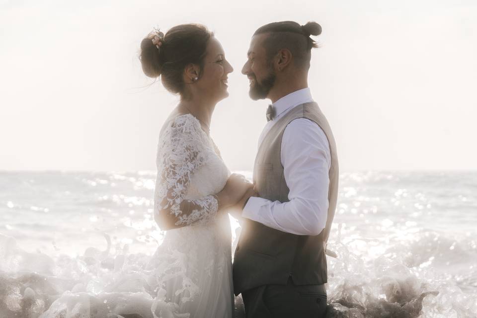 Shooting Couple après mariage