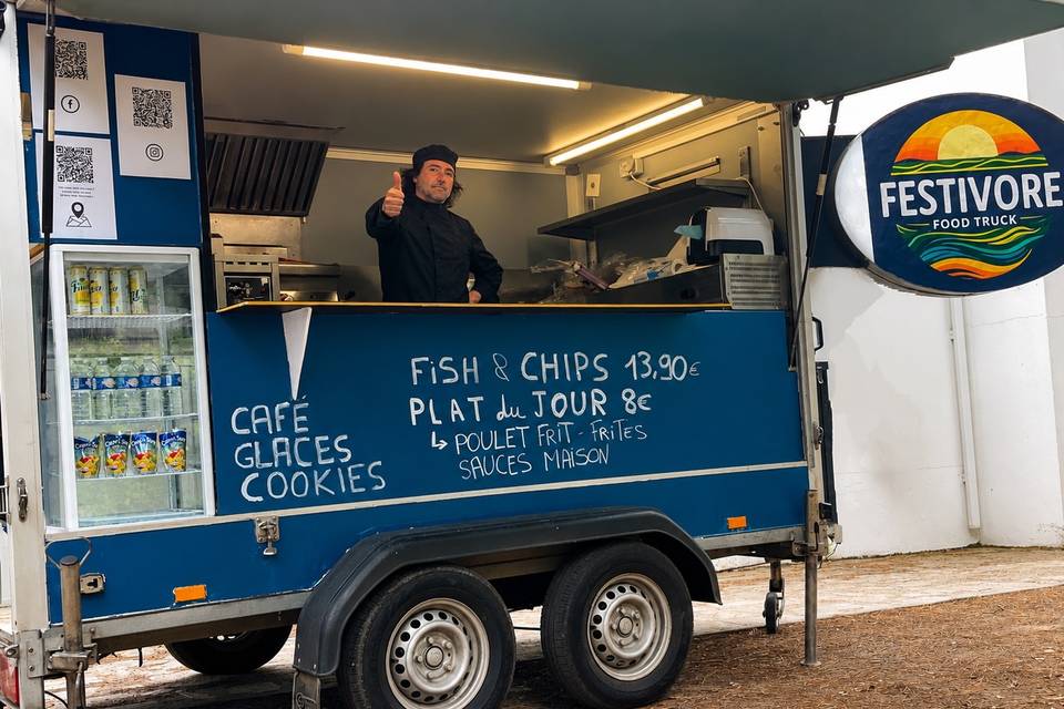 Remorque FESTIVORE foodtruck