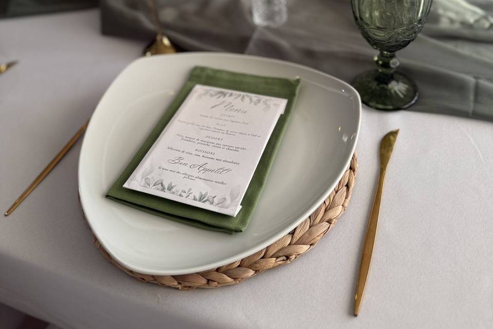 Menus personnalisés