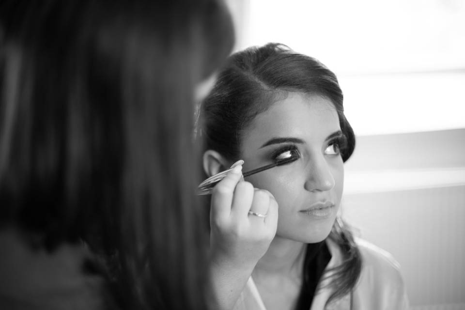 Séance maquillage