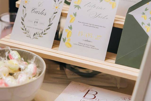 Menus mariage