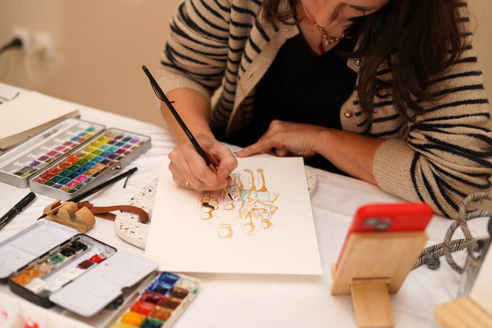 Peinture aquarelle