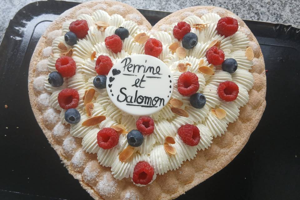 Entremets coeur