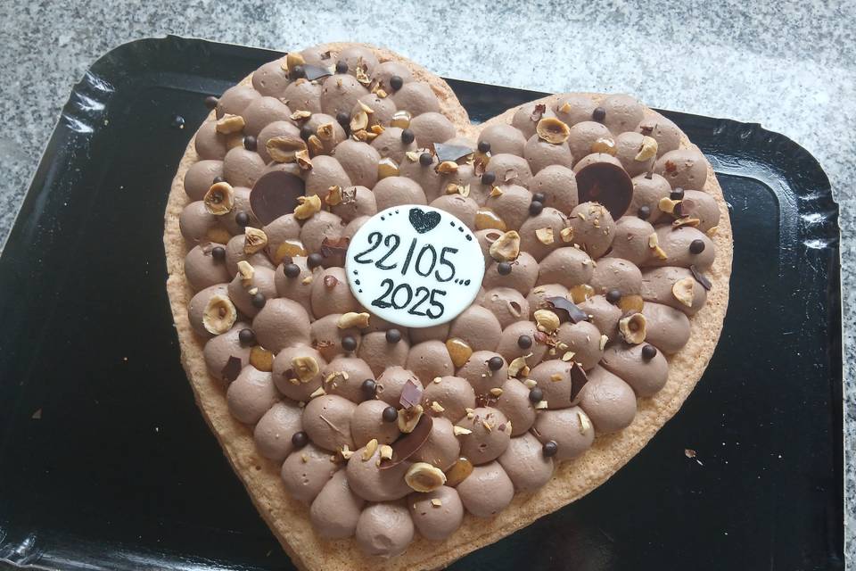 Entremets coeur