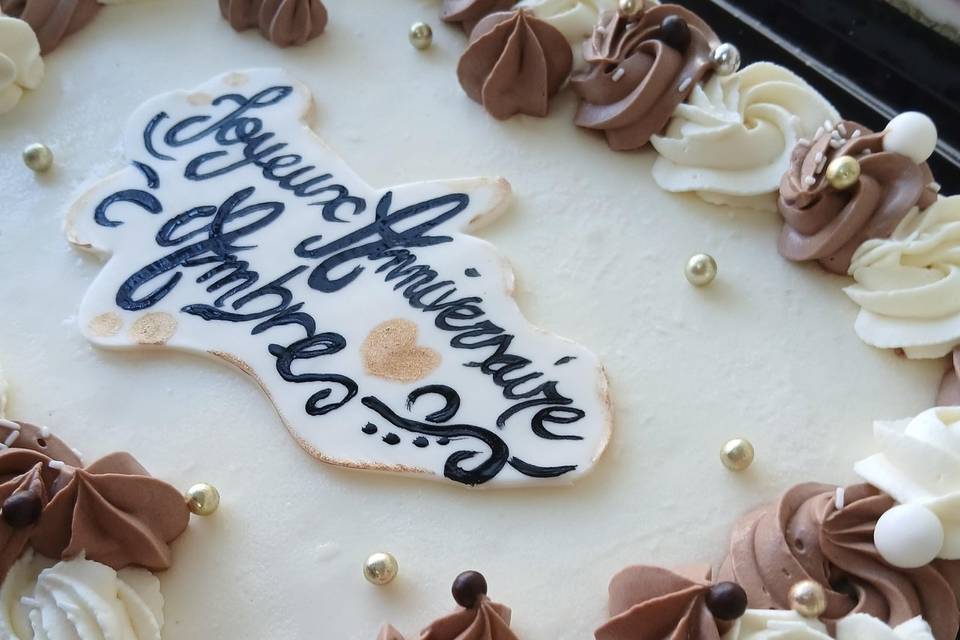 Entremets à partager